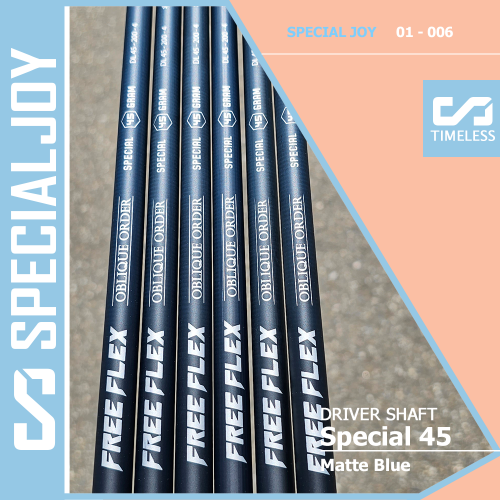 SPECIAL 45 SHAFT -  Matte Blue